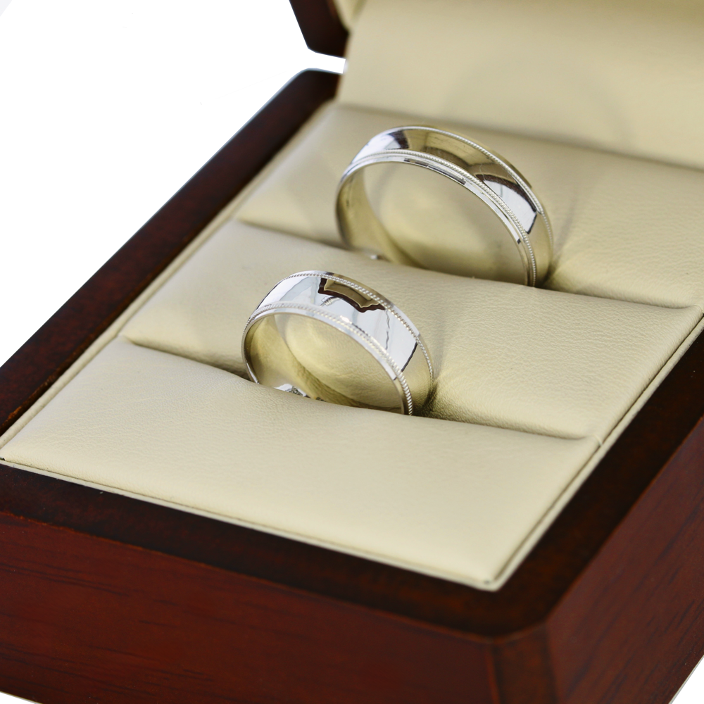 Par de Argollas Oro 14K Sólida 830B