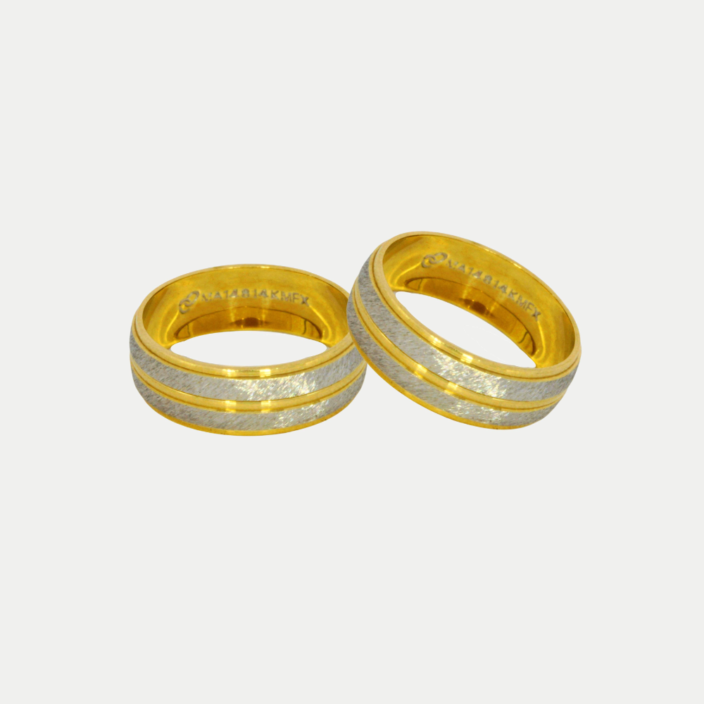 Par de Argollas Oro 14K Cóncavo A-551