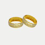 Par de Argollas Oro 14K Cóncavo A-551