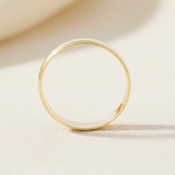 Argolla Oro 10K Cóncavo A111