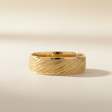Argolla Oro 14K Confort Hueco AU67