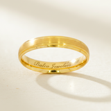 Argolla Oro 14K Confort Hueco CF065-44