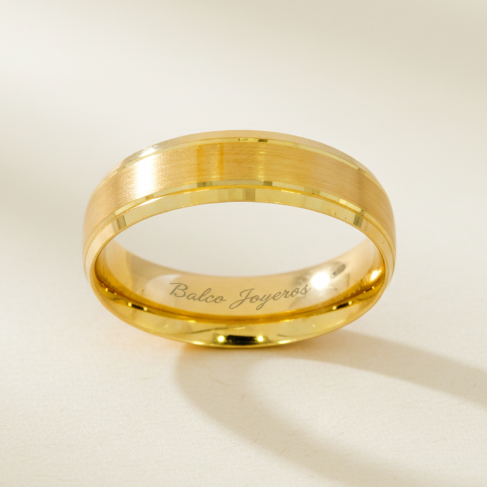 Argolla Oro 14K Confort Hueco CF065-64