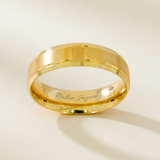 Argolla Oro 14K Confort Hueco CF065-64