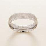 Argolla Oro 14K Confort Hueco CF065B-64