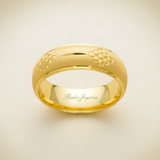 Argolla Oro 10K Cóncavo CL108