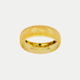 Par de Argollas Oro 10K Cóncavo CL110