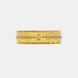 Par de Argollas Oro 10K Cóncavo CL1202