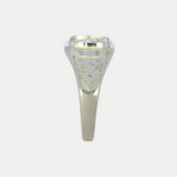 Anillo Graduación Kinder Búho Plata