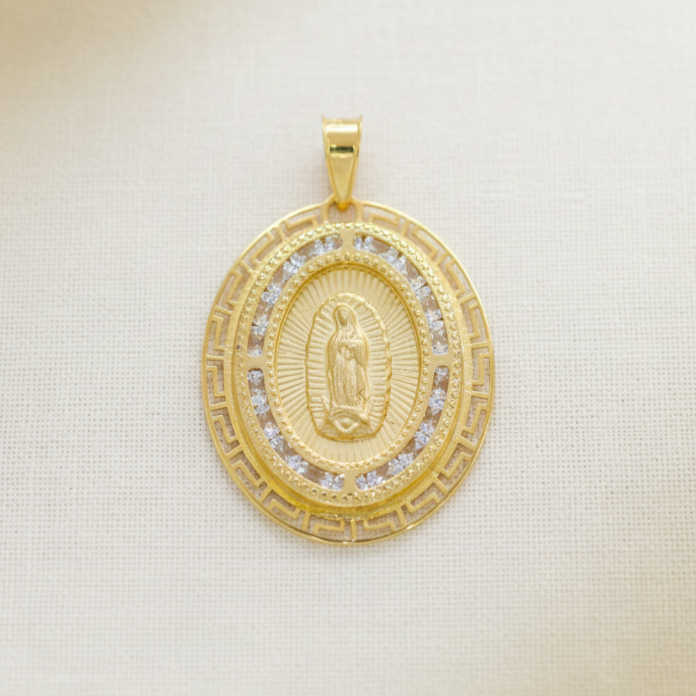 Medalla Virgen Guadalupe Oro 10K