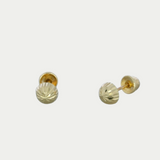 Honguito 4mm Oro 14K