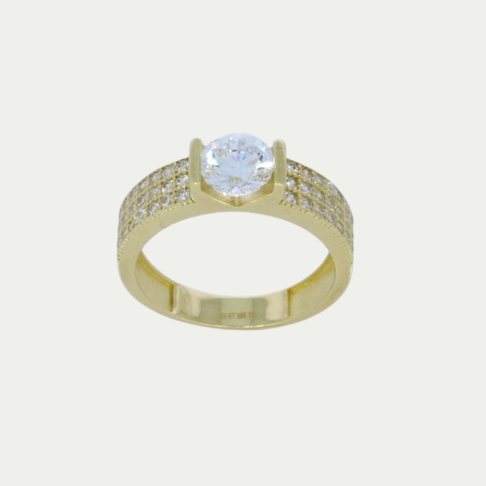 Anillo Lucia Oro 10K