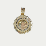 Medalla Sagrado Corazon 1.8cm Oro 10K
