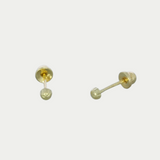 Honguito 2mm Oro 10K