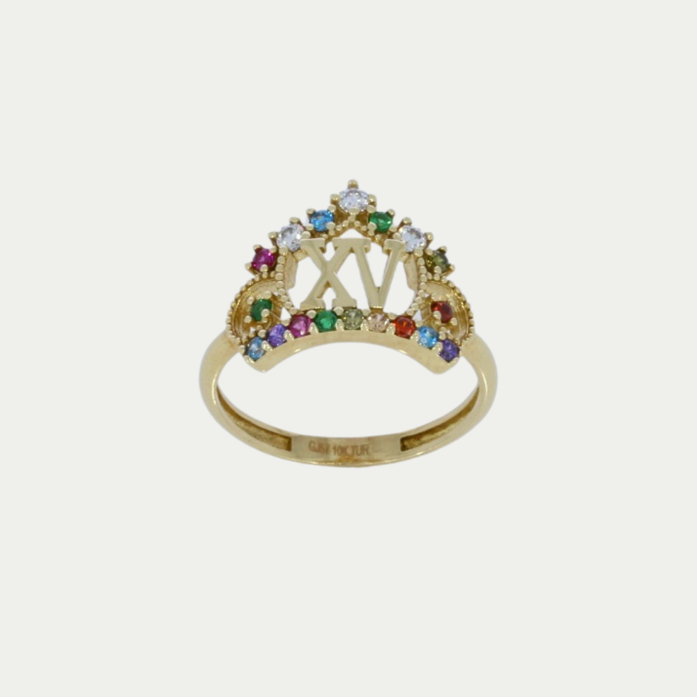 Anillo Estíbaliz Oro 10K
