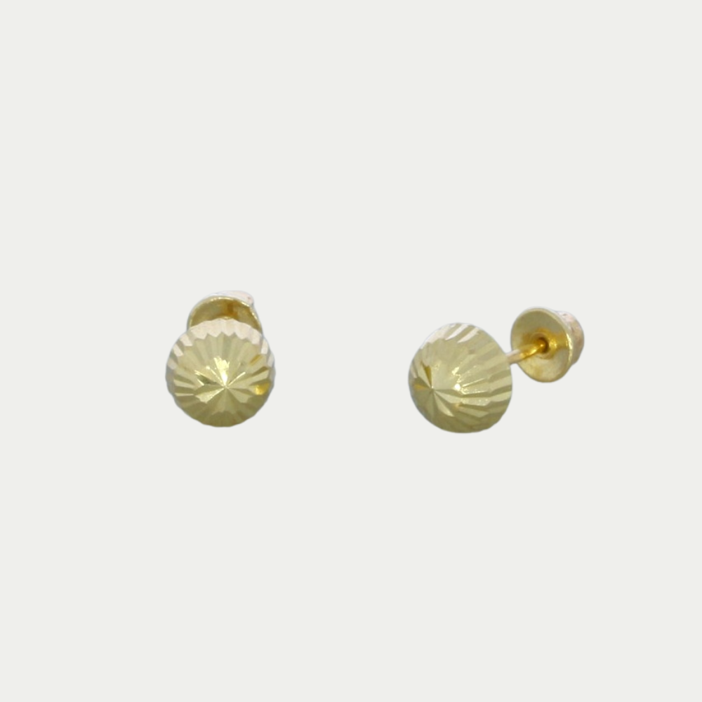 Honguito 5mm Oro 14K