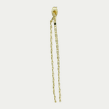 Arete Sara Chapa de Oro