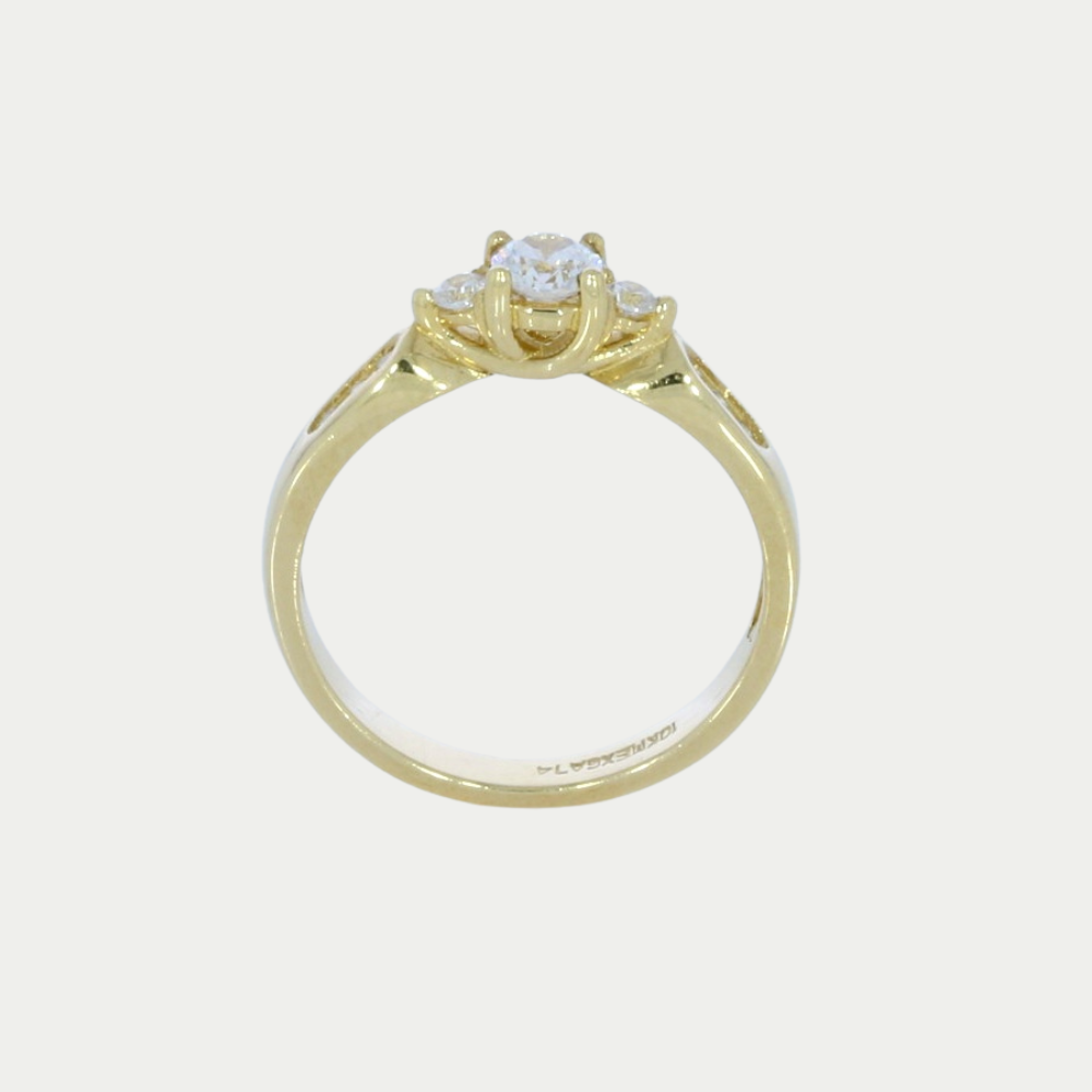 Anillo Malva Oro 10K