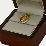 Medalla Sagrado Corazon 2.5cm Oro 10K