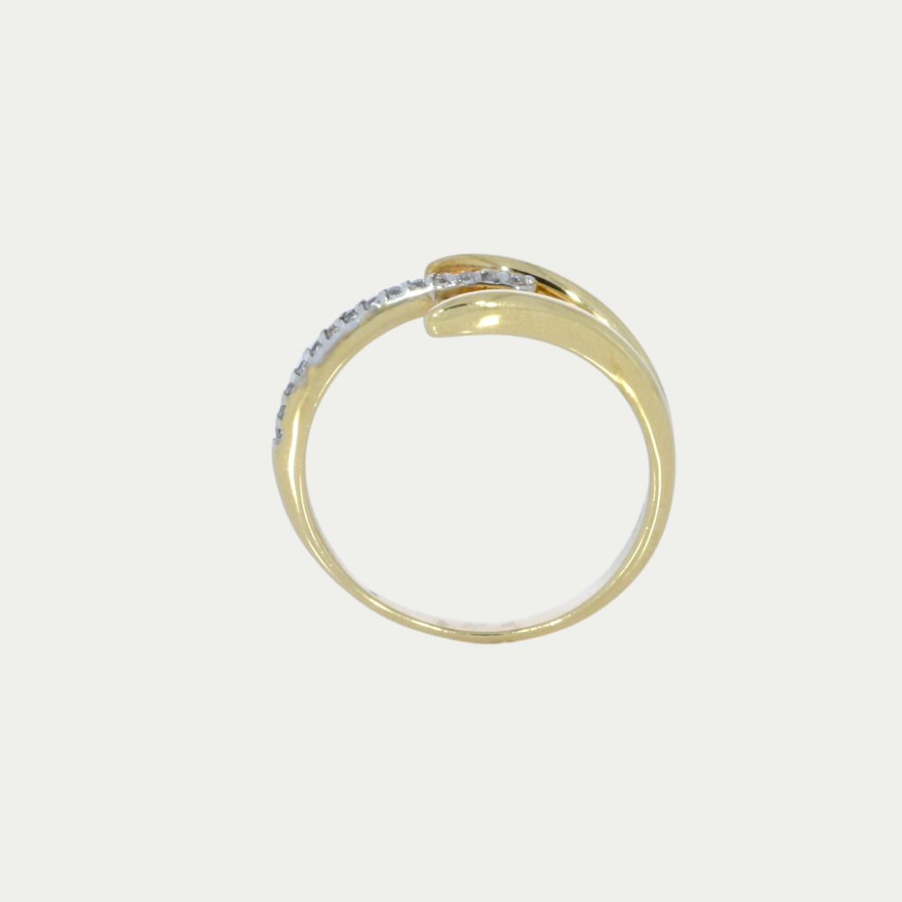 Anillo Gema Oro 14K