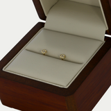 Broquel Zirconia con Bisel 3mm Oro 14K