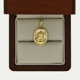 Medalla Sagrado Corazon 2.5cm Oro 10K