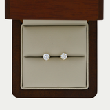 Broquel Zirconia 5mm Oro 10K